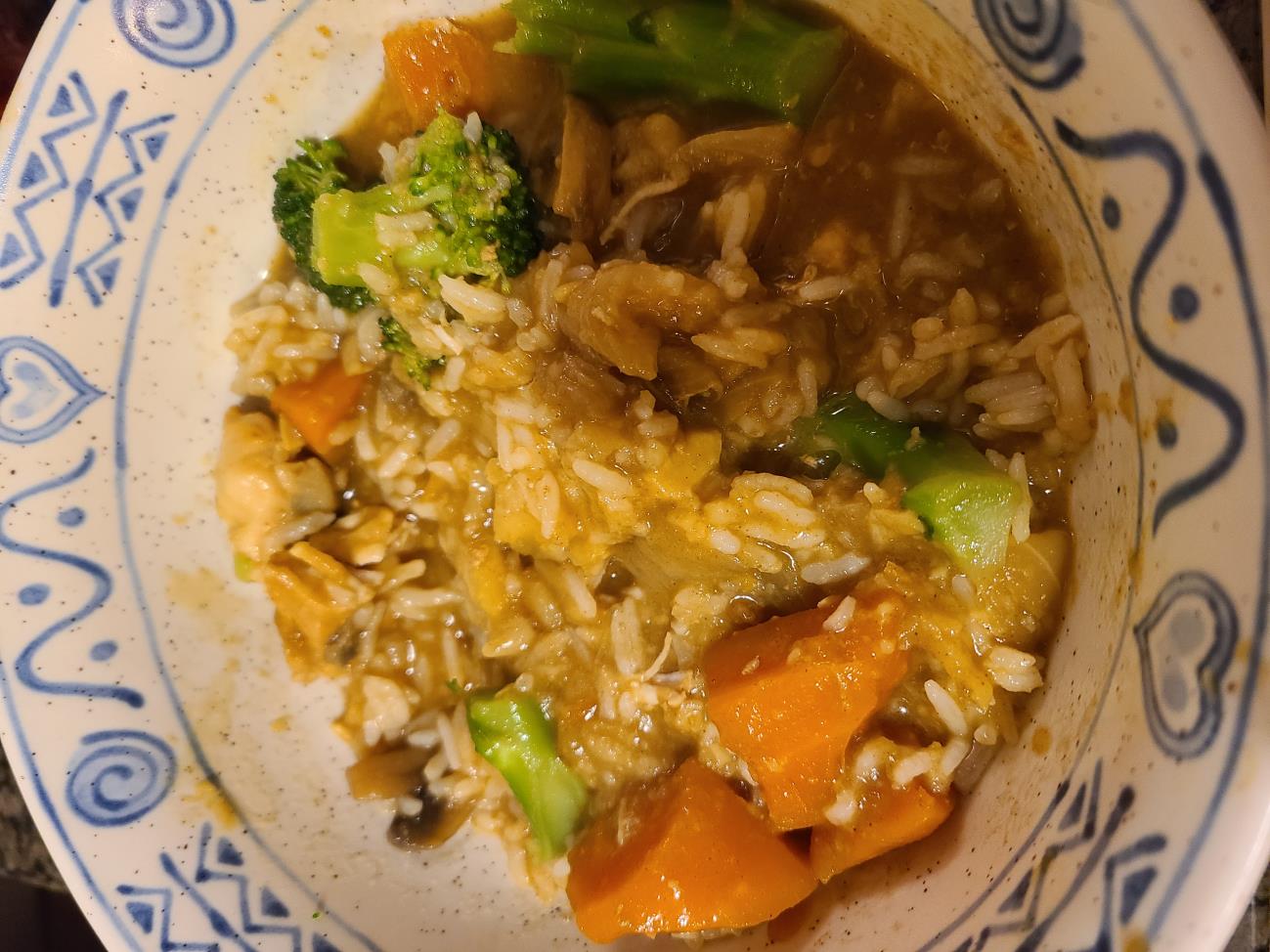 Japanese Chicken Curry over Rice