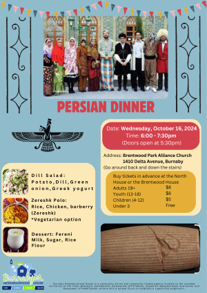 Persian Cultural Dinner North Oct 2024 J