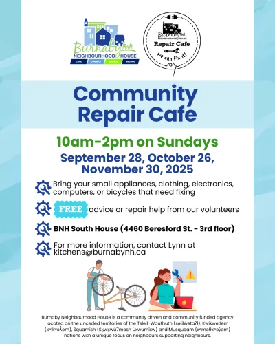 Repair Cafe 2025 Fall J